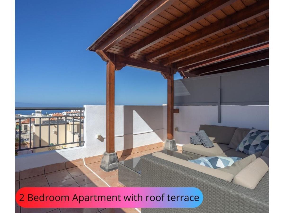 Desirable Rooftop Terrace , 2 Bedroom Apartment With Wifi In Costa Adeje 卡亚俄萨尔瓦赫 外观 照片