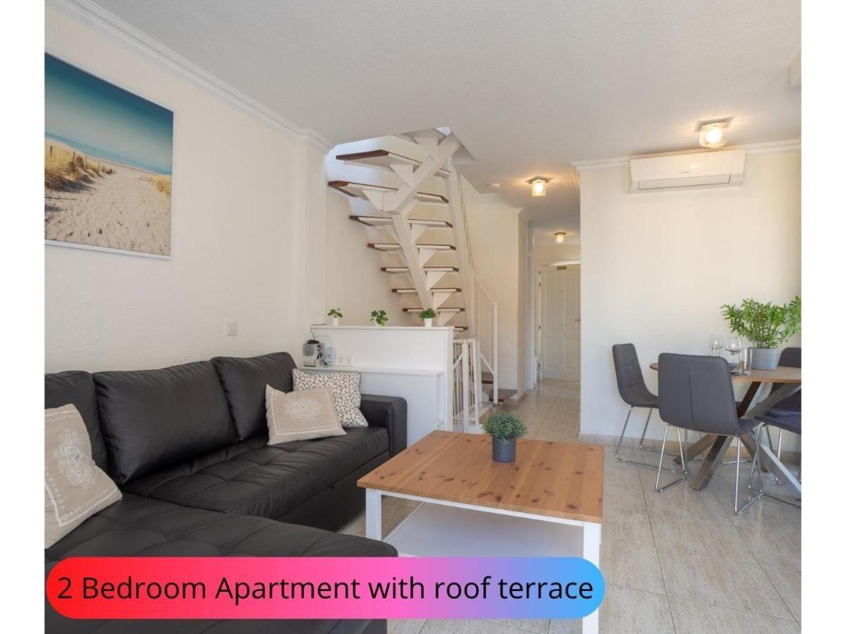 Desirable Rooftop Terrace , 2 Bedroom Apartment With Wifi In Costa Adeje 卡亚俄萨尔瓦赫 外观 照片