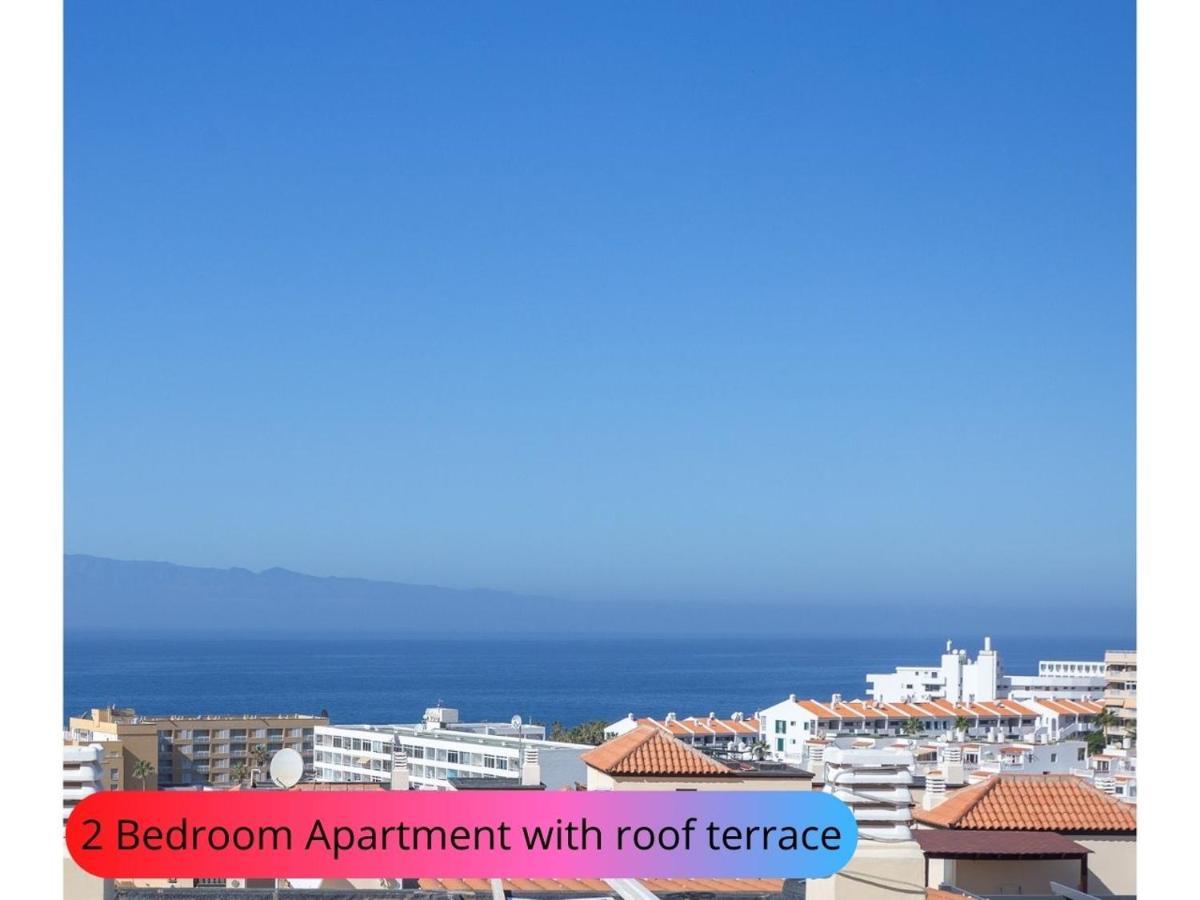 Desirable Rooftop Terrace , 2 Bedroom Apartment With Wifi In Costa Adeje 卡亚俄萨尔瓦赫 外观 照片