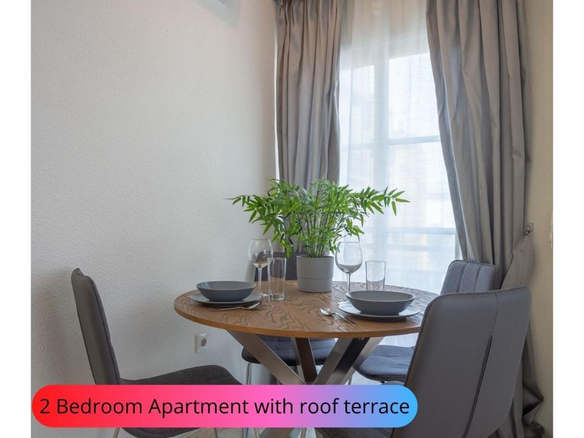 Desirable Rooftop Terrace , 2 Bedroom Apartment With Wifi In Costa Adeje 卡亚俄萨尔瓦赫 外观 照片