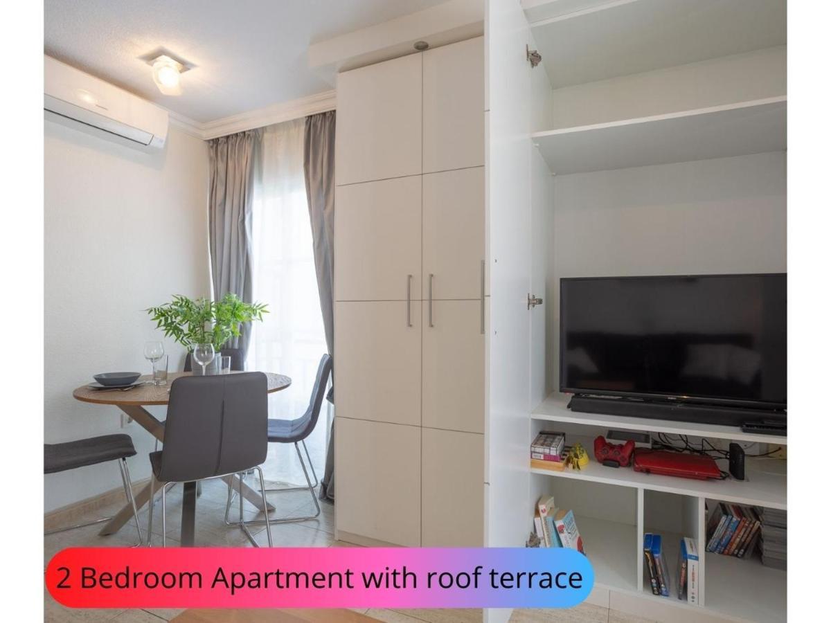 Desirable Rooftop Terrace , 2 Bedroom Apartment With Wifi In Costa Adeje 卡亚俄萨尔瓦赫 外观 照片