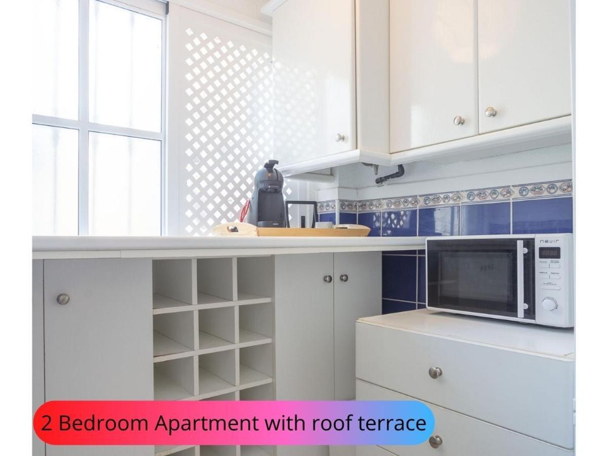 Desirable Rooftop Terrace , 2 Bedroom Apartment With Wifi In Costa Adeje 卡亚俄萨尔瓦赫 外观 照片