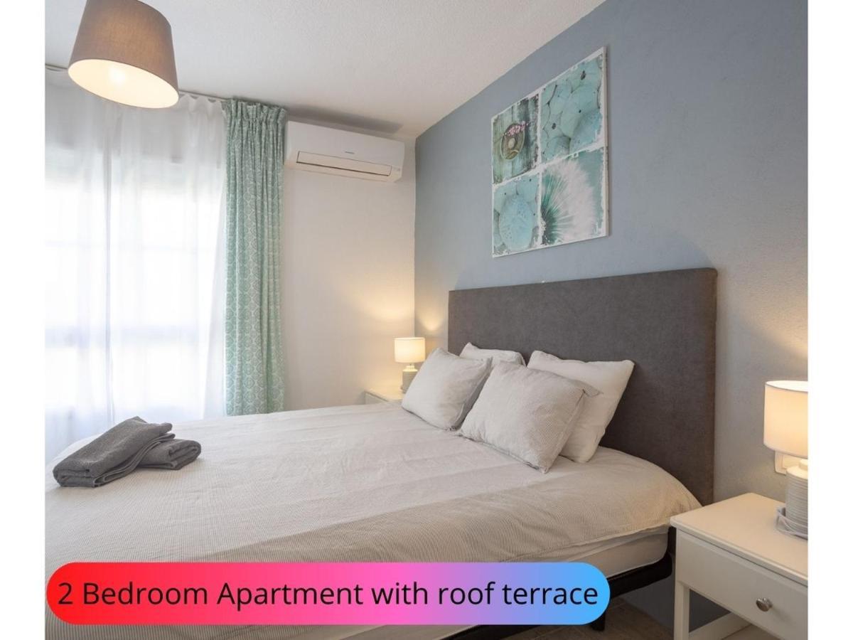 Desirable Rooftop Terrace , 2 Bedroom Apartment With Wifi In Costa Adeje 卡亚俄萨尔瓦赫 外观 照片